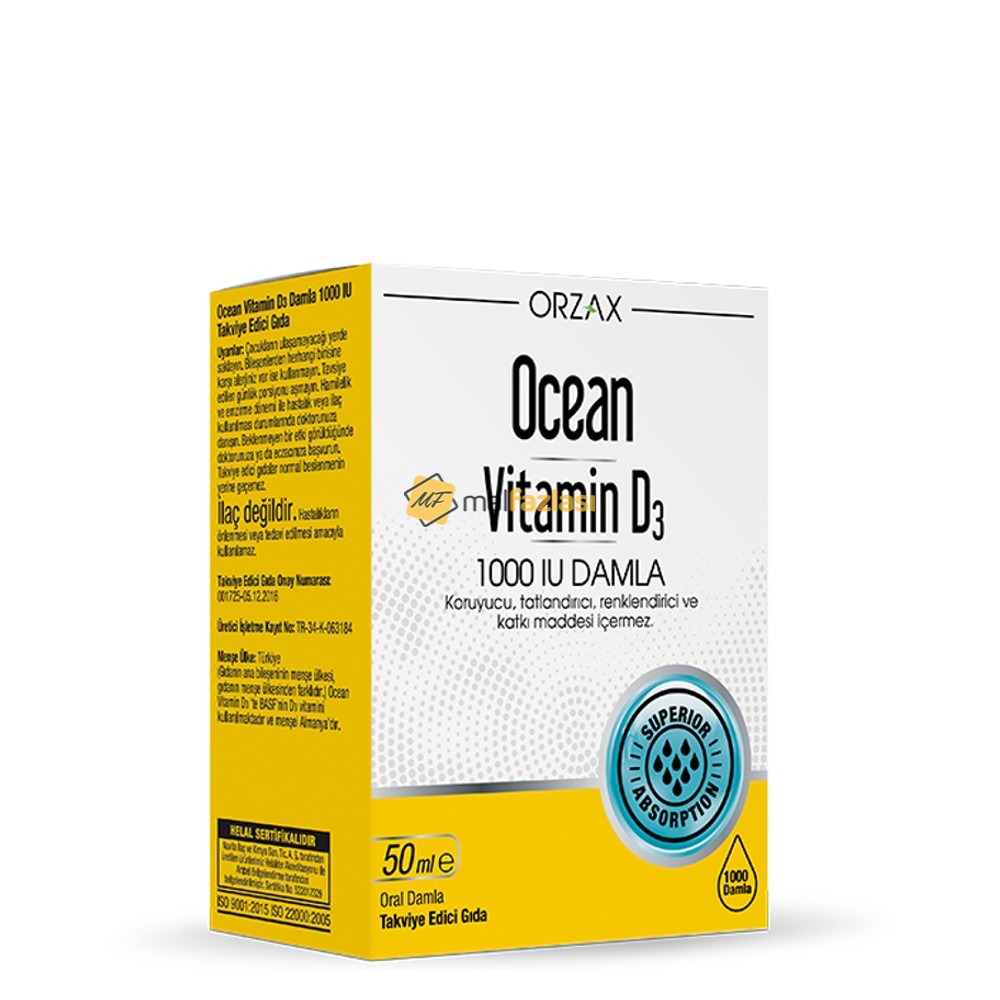 T0503 OCEAN METHYL B12 DİLALTI SPREY TAKVİYE EDİCİ GIDA 1000 mcg 10ml şişe