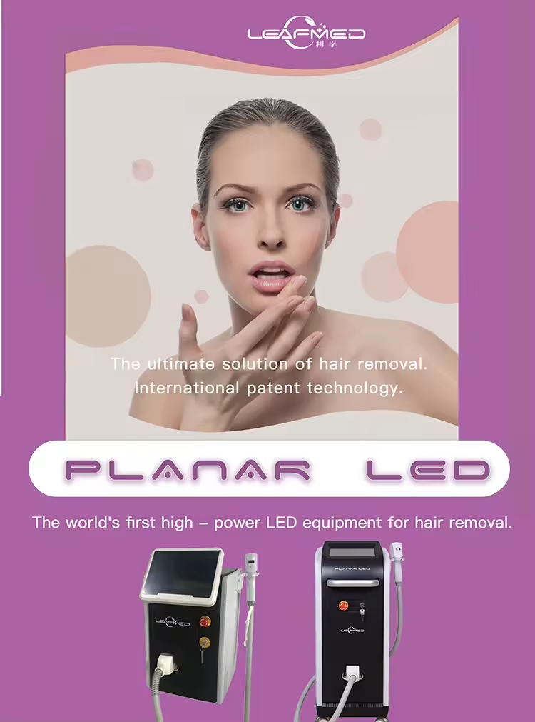 G0207 Leaflife Planar LED S/H/R IPL MAKİNESİ profesyonel çok amaçlı tüm vücut yoğun darbeli ışık süper LED tüy alma cih